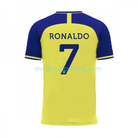 Koszulka Al-Nassr Cristiano Ronaldo 7 Domowe Stroje Piłkarskie 2022/23 Krótki Rękaw